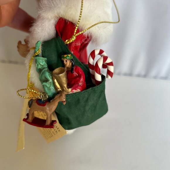 Kurt S. Adler KSA Collectible Figure Santa Patriotic USA Christmas Ornament 7” - Picture 4 of 10